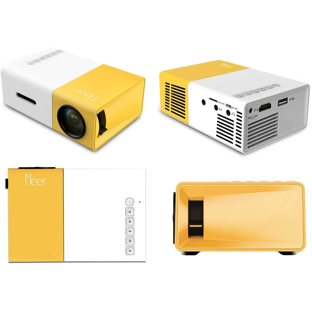 Mini Proyector Led Video Beam 600 Lumenes Yg300 Hdmi Usb Av