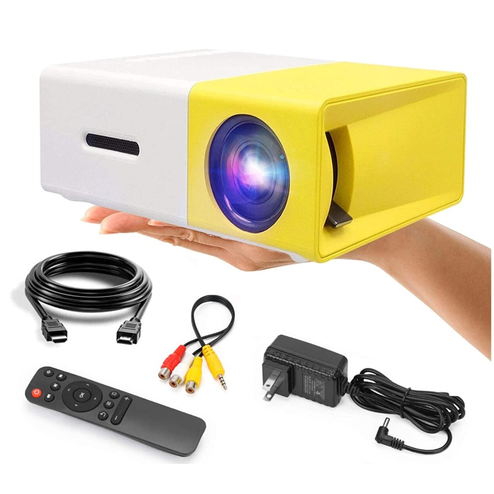 Mini Proyector Led Video Beam 600 Lumenes Yg300 Hdmi Usb Av