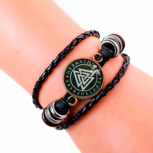 Pulsera Vikingos Cristal + Estuche